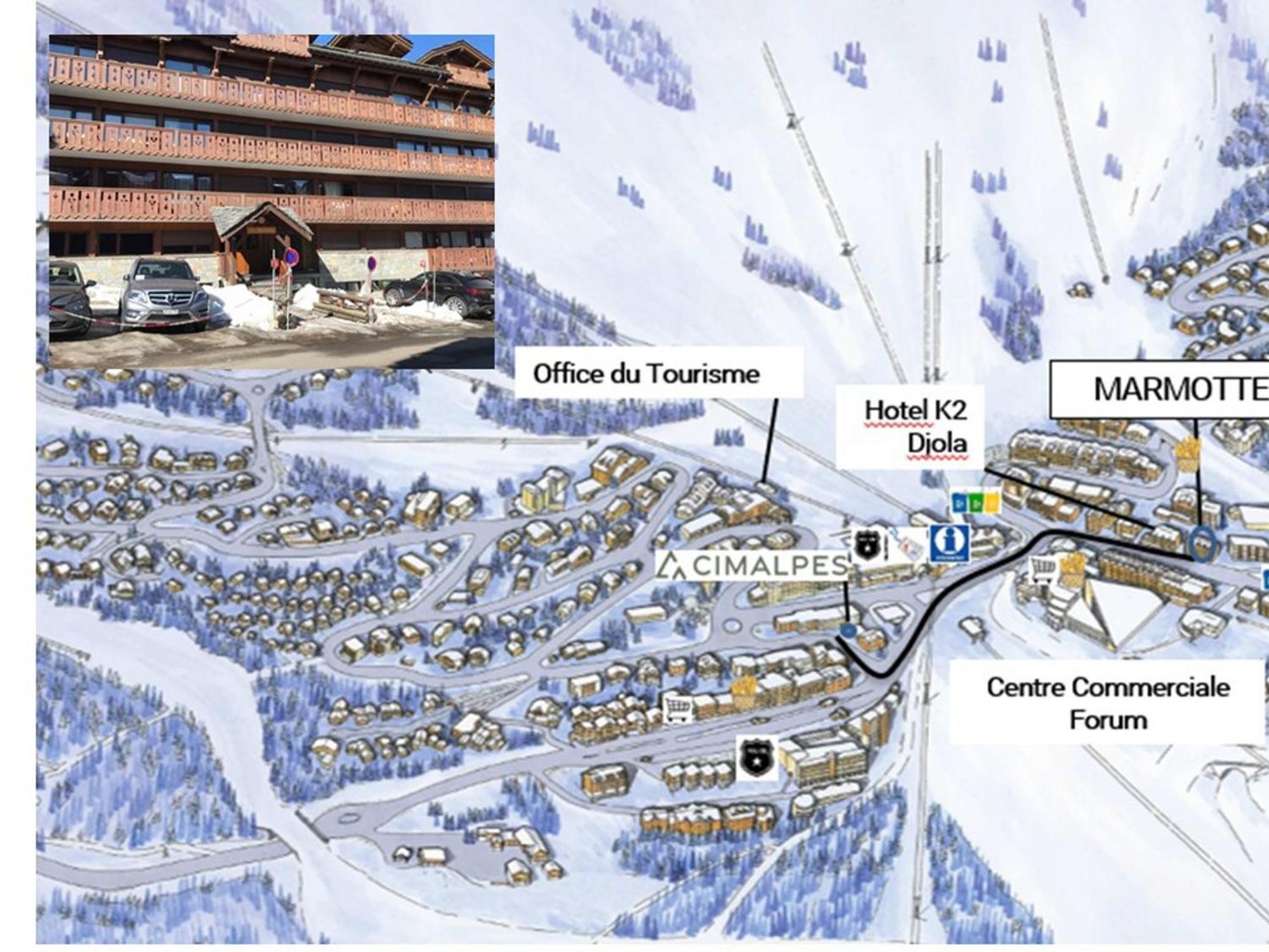 Appartement Contemporain Avec Sauna, Cheminee Et Parking Au Centre De Courchevel 1850 - Fr-1-564-35 Exterior foto